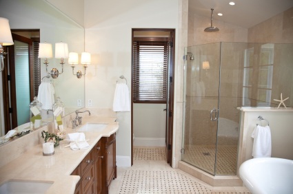 Silver Spring bathroom remodel by Harold Howard's Painting Service